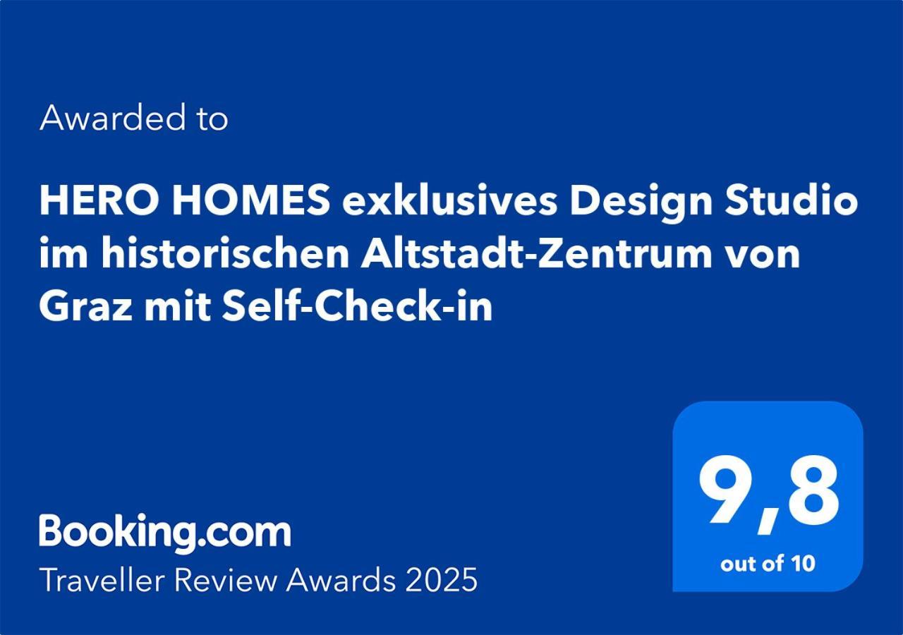 Boho Design Studio By Hero Homes - Top Lage Im Historischen Zentrum - Self-Check-In & Aircon Štýrský Hradec Exteriér fotografie